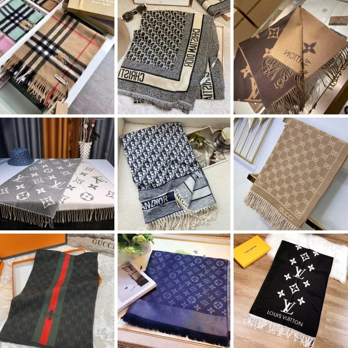 Winter warm and comfortable scarf  