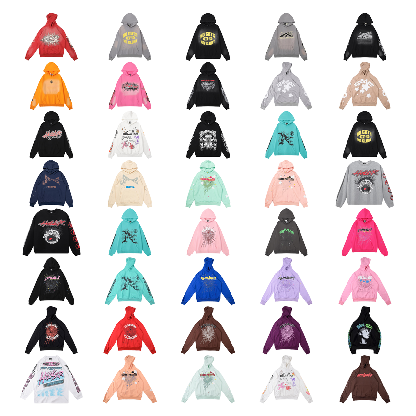 Hellstar Sp5der hooded sweatshirt 2  