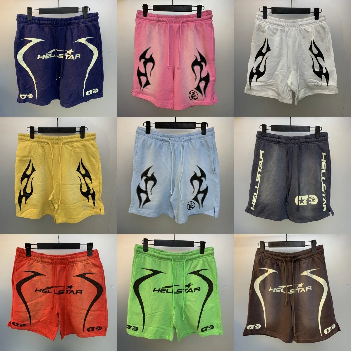 Plus size men's teen high street shorts  