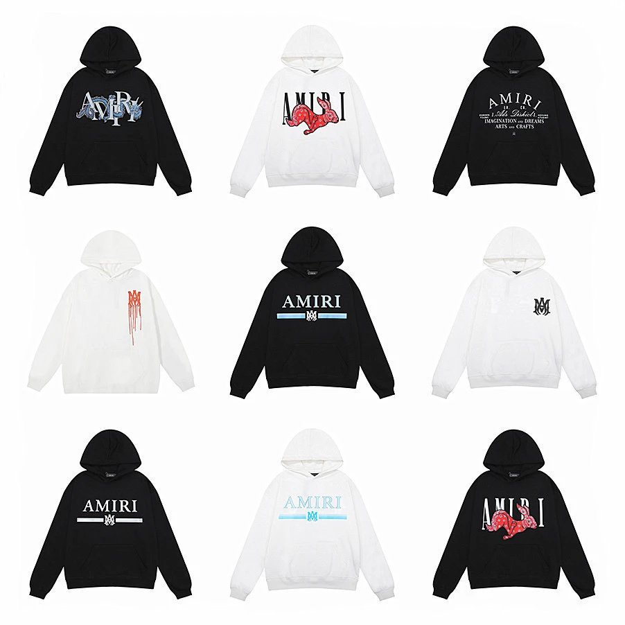 Hooded sweatshirts for men and women, high street hoodies for couples  